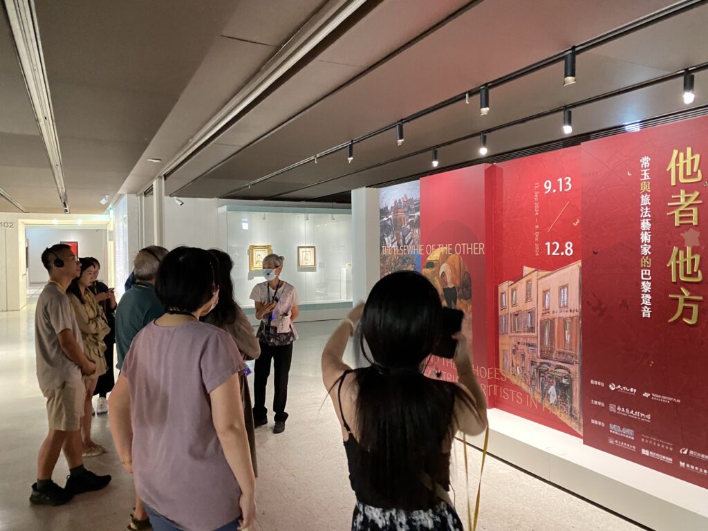 史博館常玉特展安排每日2場午間專場專人導覽 。（圖/史博館提供）