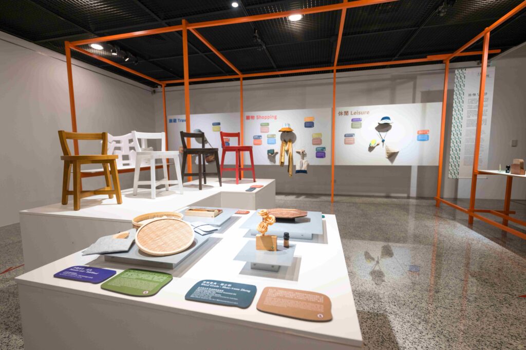 展覽期間特別規劃街角工藝、隨行旅物SHOP等工藝店家好物推薦。(圖/工藝中心提供)