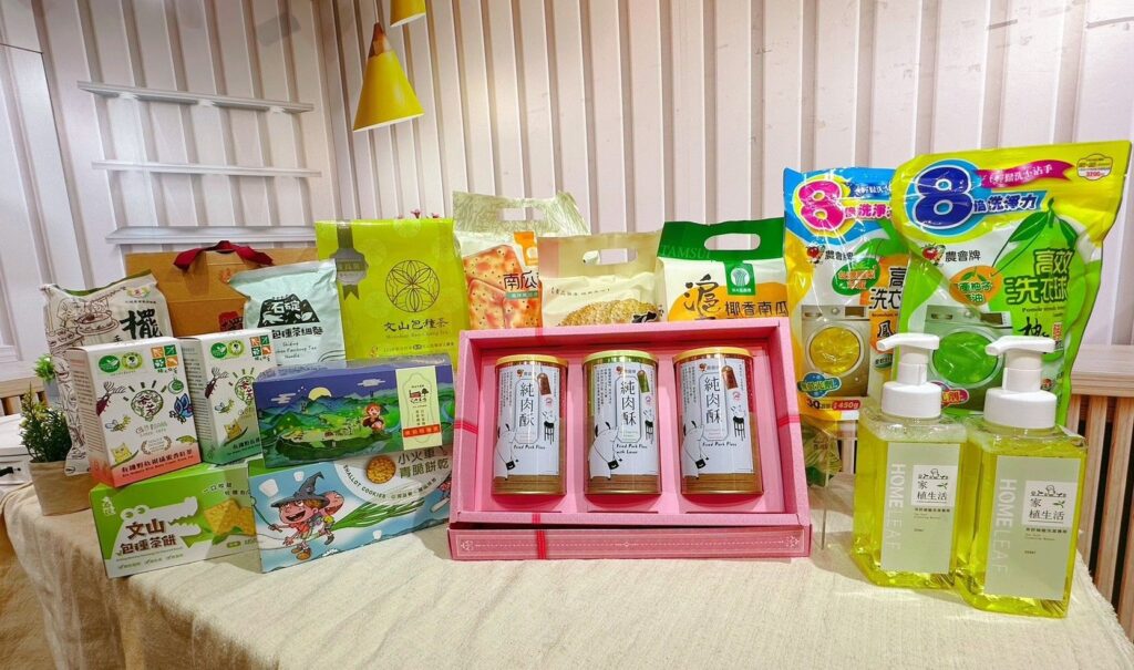 ▲新北市農業局推出的美味農業得來速，商品多元豐富。（圖/新北市農業局 提供）