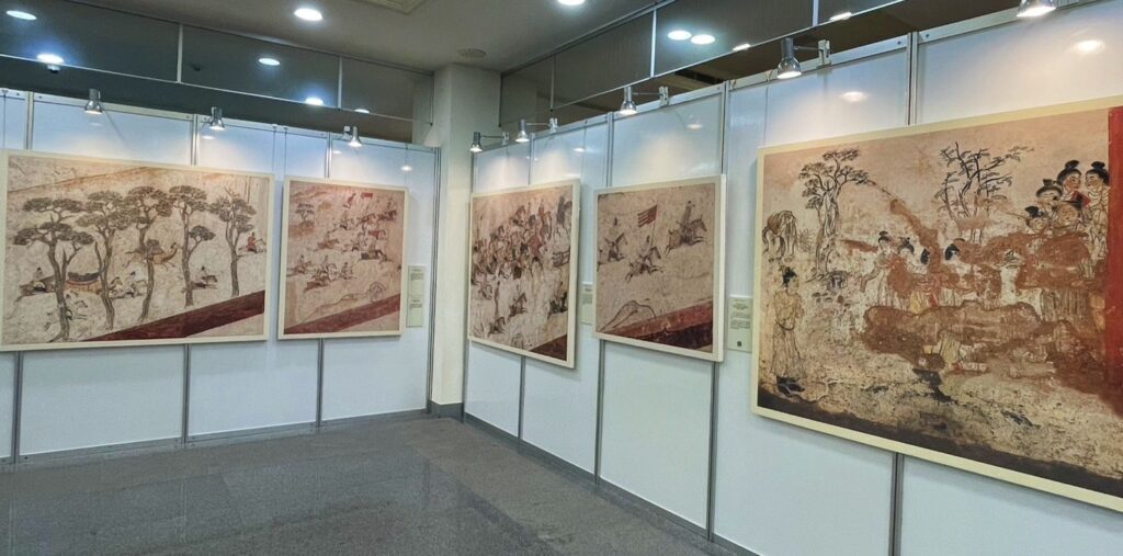 ▲特展所呈現濃郁的唐代壁藏畫文采,令人眼界大開。(圖/動爸 提供)