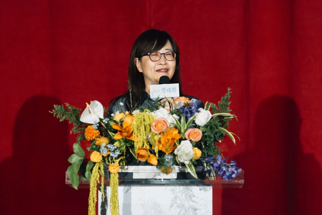 ▲臺北市副市長林奕華致詞時向得獎的個人及單位表達道賀之意。（圖/臺北市文化局 提供）