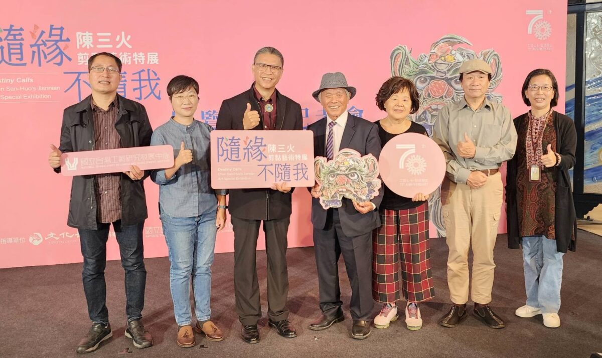 隨緣不隨我   藝師陳三火以剪黏藝術   摃出傳統與創新圓融生命力