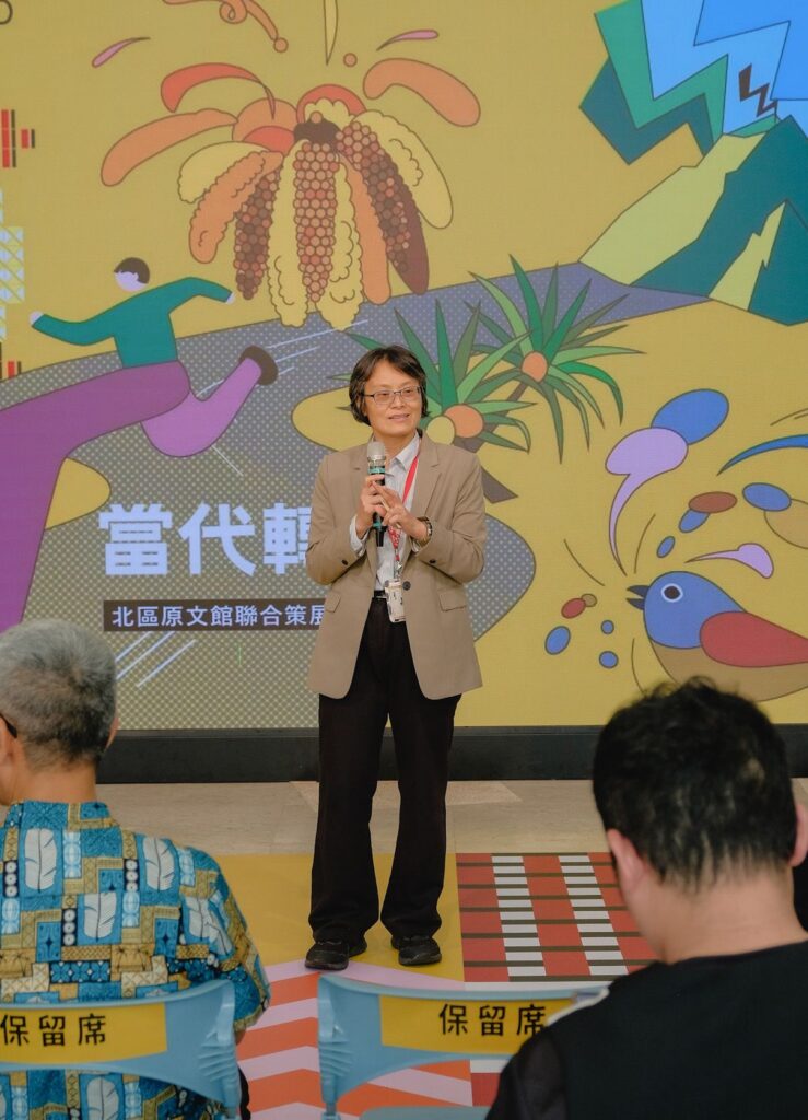 ▲臺博館副館長黃秀致詞時表達對原民文化的重視。（圖/臺博館 提供）