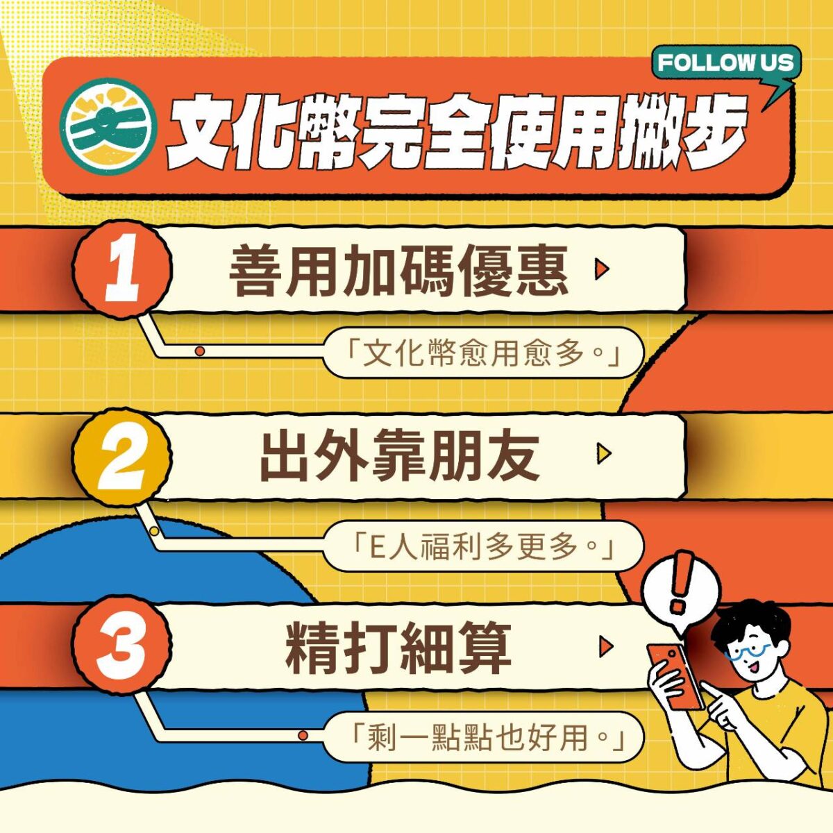 113年文化幣使用期限倒數1個月   使用撇步愈用愈划算