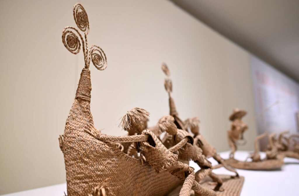 ▲工藝家的展品呈現深邃的工藝特質，格外受到觀者的重視。（圖/工藝中心 提供）