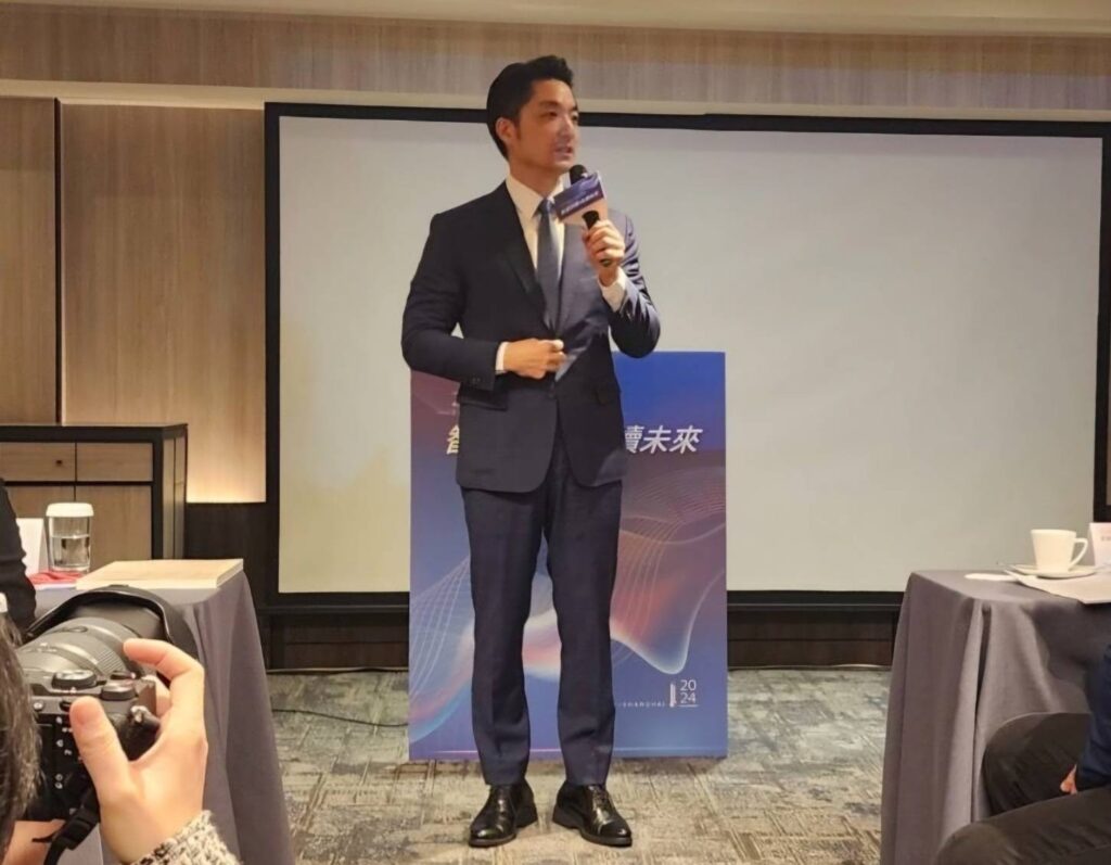 ▲台北市長蔣萬安致詞時表達對兩市城市論壇的關注與期待。（圖/台北市文化局 提供）