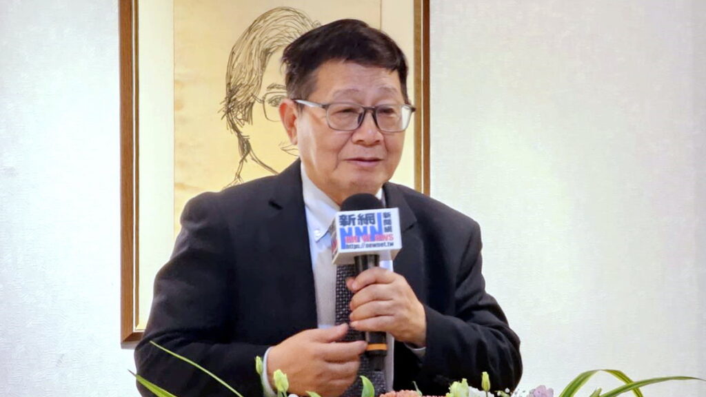 ▲身兼新網新聞網創辦人的中國藝術家協會理事長麻念台，致詞時說明未來該會的重要年度活動。（圖/新網新聞網 提供）