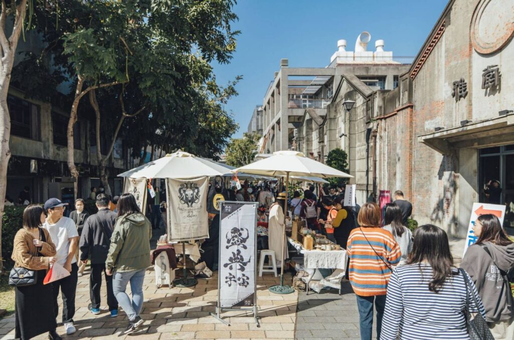 ▲文資園區的春節市集相當熱鬧。（圖/文化部文資局 提供）