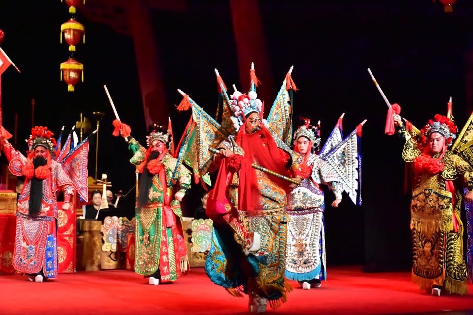 今年封箱儀式的傳統戲碼,皆具吉祥寓意。(圖/臺灣豫劇團提供)