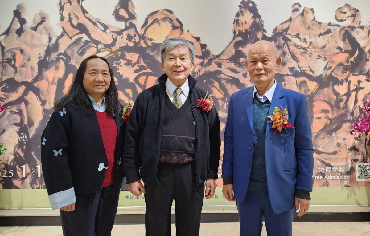 心靈與自然的共鳴   天人與冥想的悸動   簡玄明與蔡玉雲伉儷水墨合作畫展   在異想世界找到自己