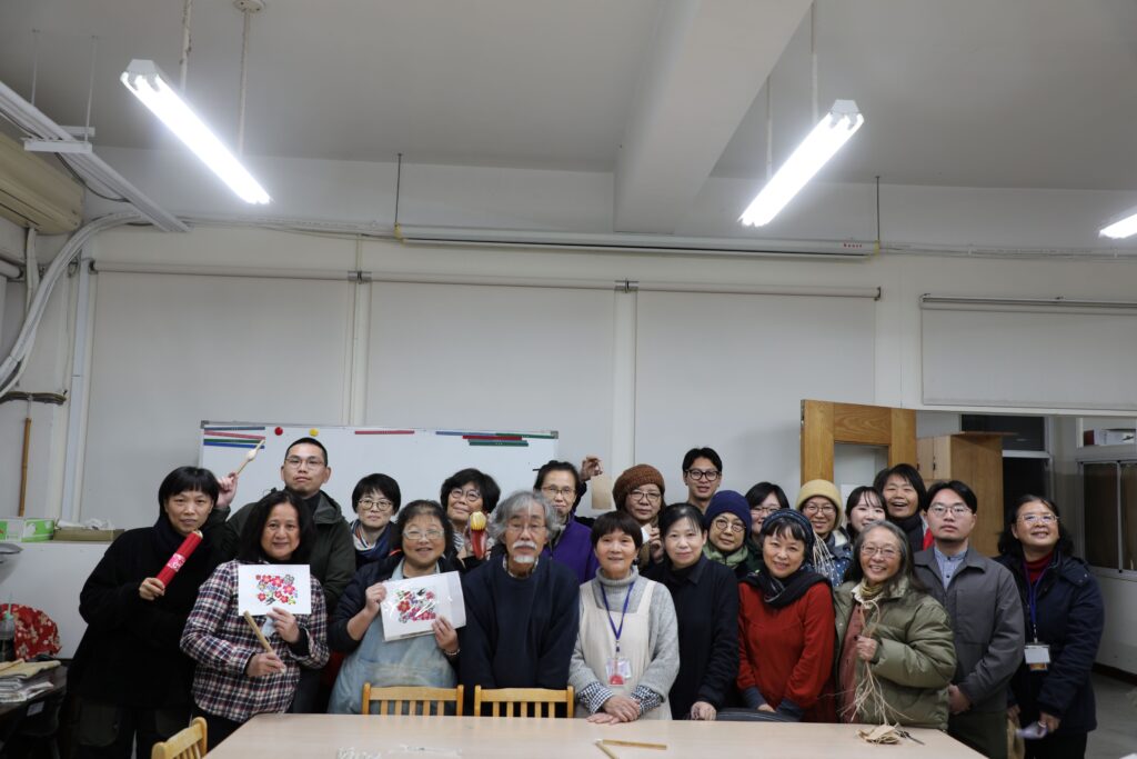「野芭蕉的形狀」講座及工作坊學員參加共同探討臺日纖維工藝領域。（圖/工藝中心提供）