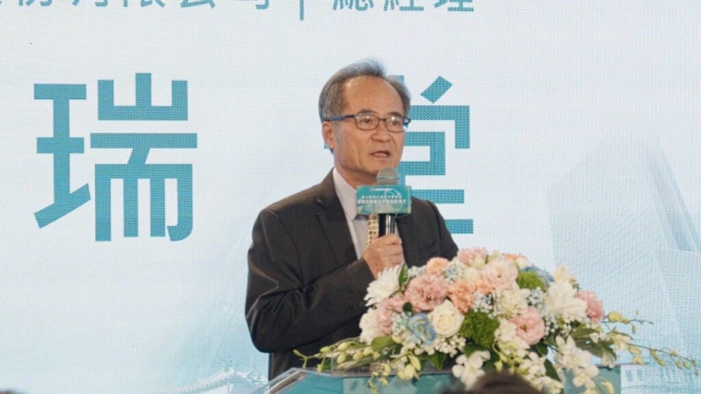 ▲中華郵政總經理江瑞堂致詞。（圖/中華郵政 提供）