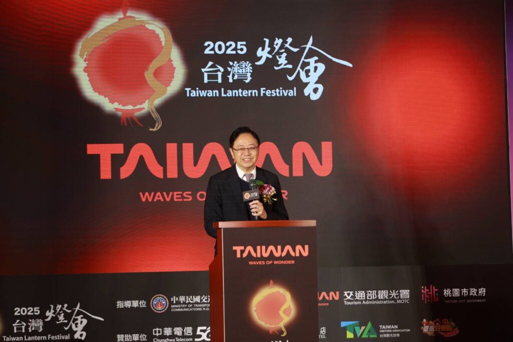 ▲桃園市長張善政對主辦今年臺灣燈會表示準備好了。（圖/交通部 提供）