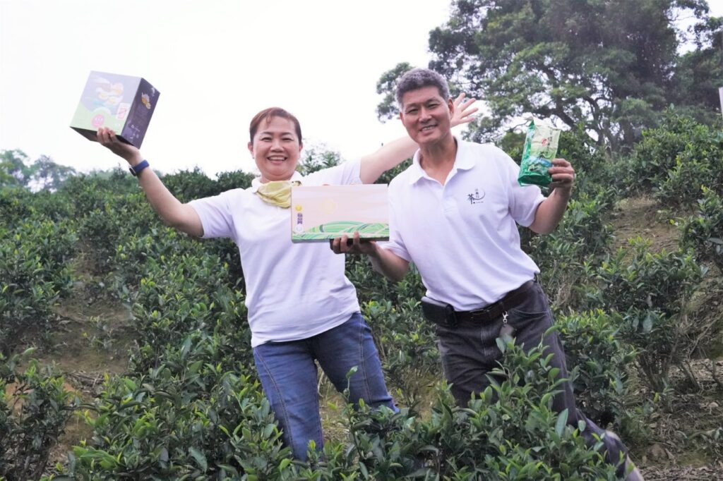 祥興行為迎接新春佳節，推出「寓見初茶禮盒」。（圖/新北農業局提供）