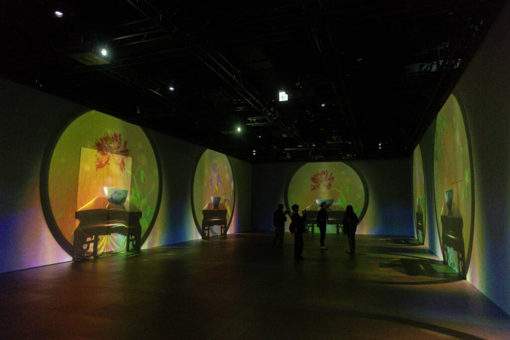 ▲故宮從館藏水墨作品中呈現沈浸式的視覺美感。(圖/故宮 提供)