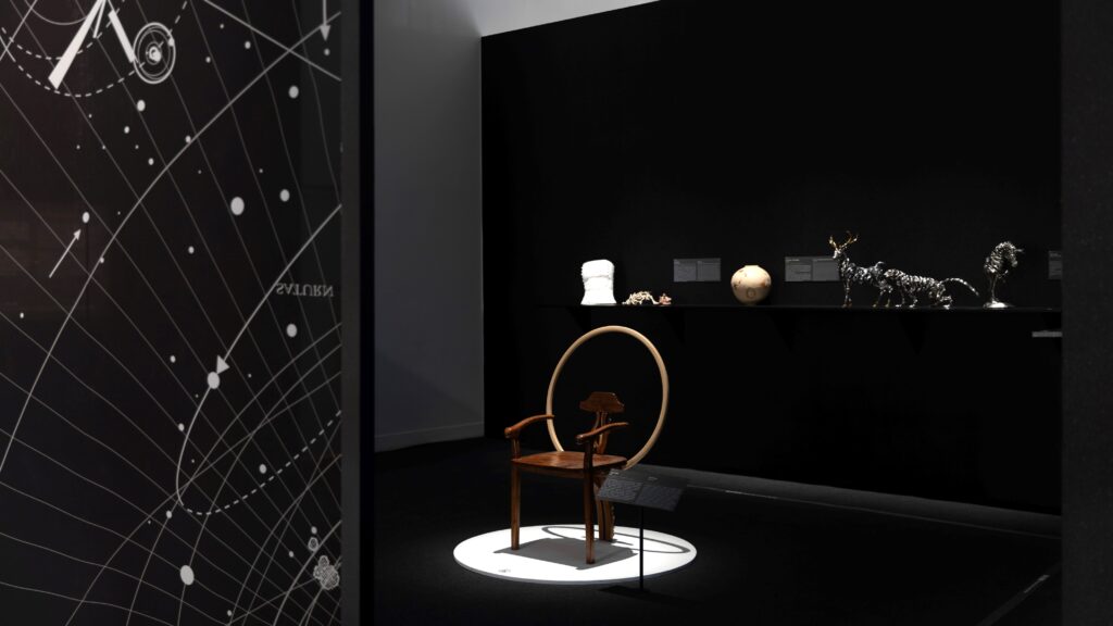 造物星圖光環自造者展區，展現當代工藝青年的身份角色因著創作層面及自我設定層面的移動，而有著多面向的轉換。（圖/工藝中心提供）