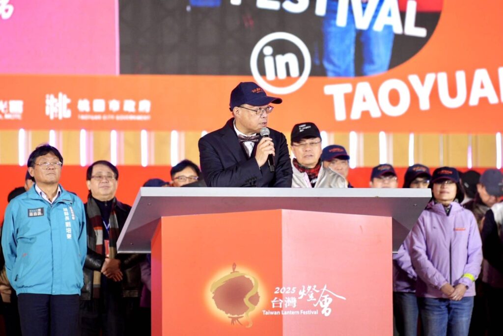 ▲觀光署長周永暉在臺灣燈會閉幕式上肯定燈會的成功圓滿。（圖/觀光署 提供）