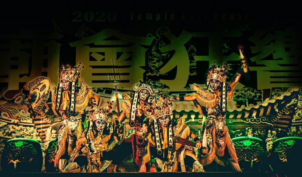 九天民俗技藝團結合阮光民《九天少年》帶來精彩民俗技藝表演。（九天民俗技藝團提供）