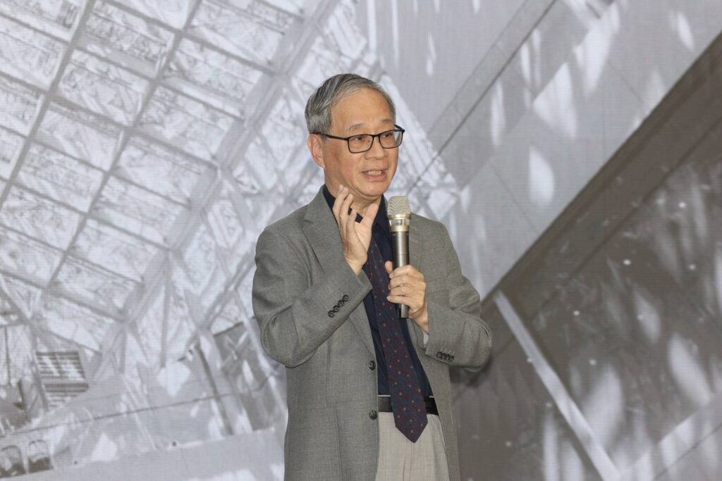 ▲文化部長李遠致詞時表達臺灣可以用自己的方式詮釋歷史及藝術史，強調絕不會低人一等。（圖/文化部 提供）