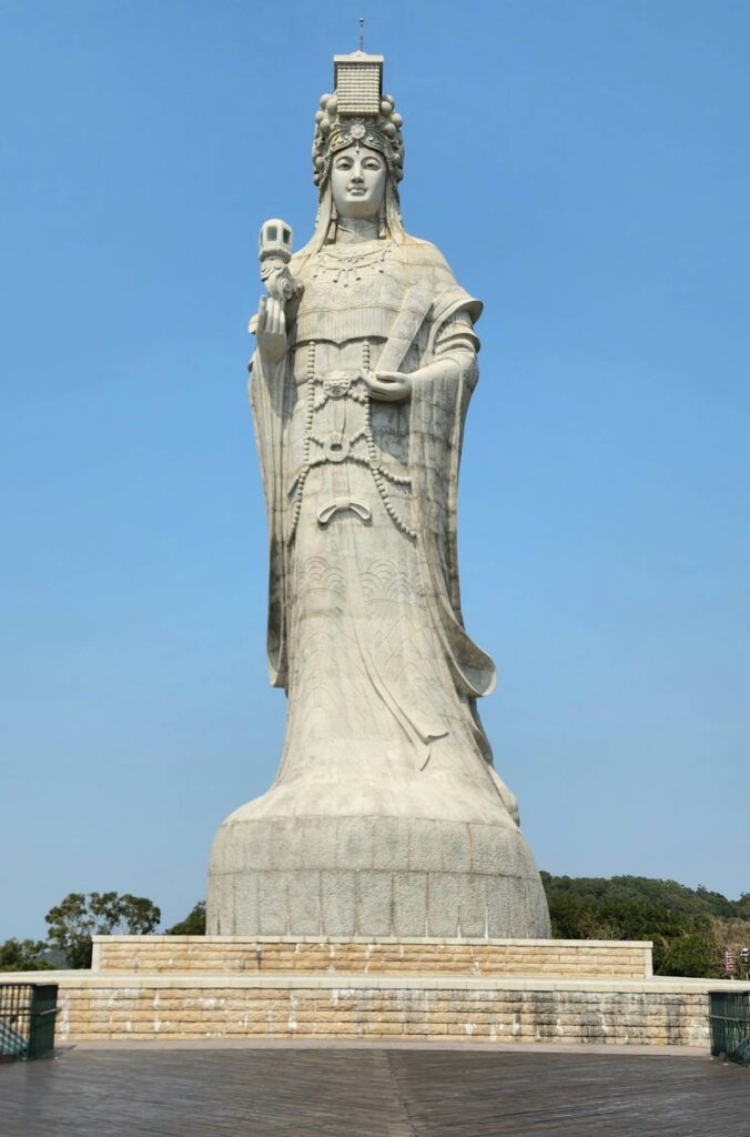 ▲媽祖在馬祖佛光活動,預料將掀起一股到馬祖旅遊的熱潮。(記者 辛澎祥/攝)
