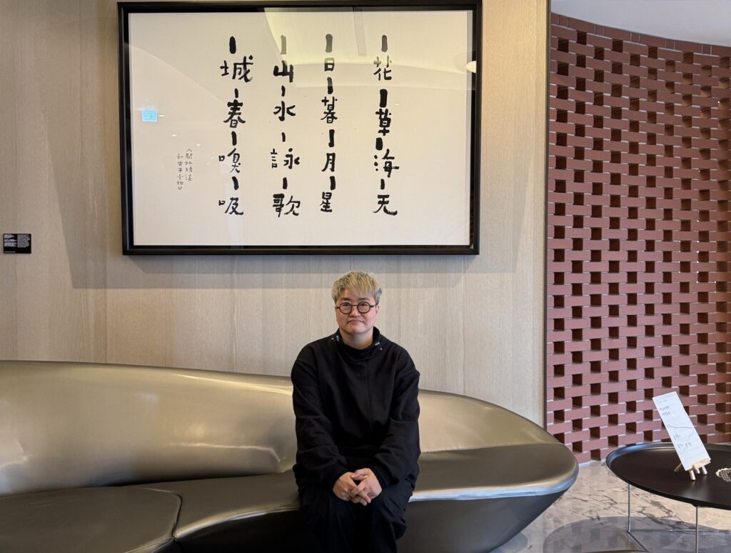 藝術家何景窗參展Hybrid Art Fair當代藝術博覽會。（圖/何景窗提供） 