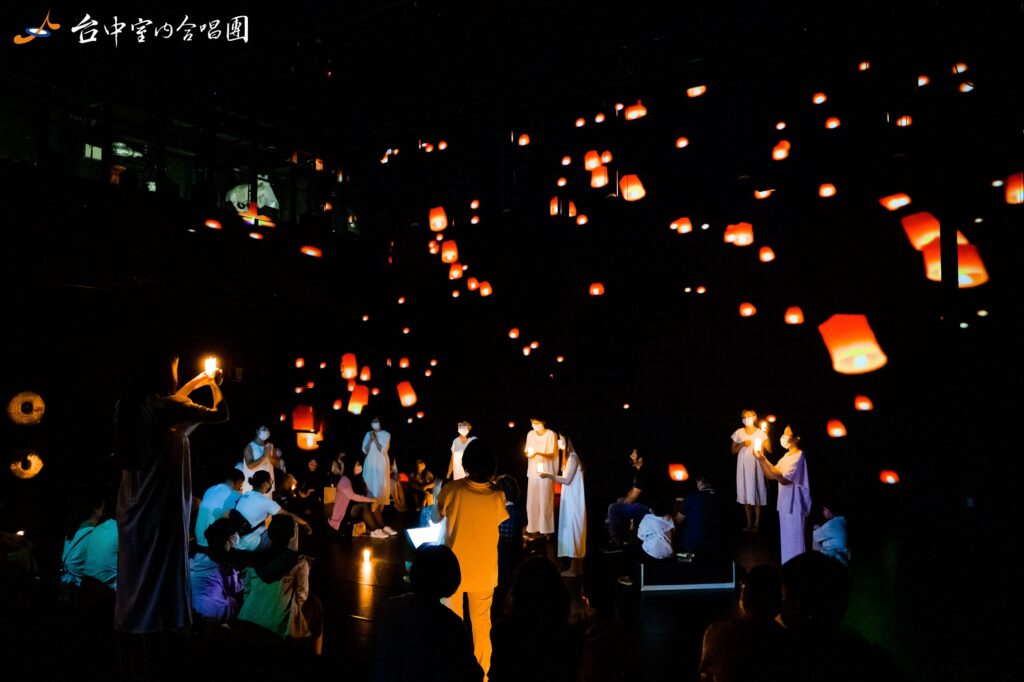 「台中室內合唱團」連續入選TaiwanTop團隊，今年推出人聲劇場《原粹2》於台中和台北演出。（圖/文化局提供）