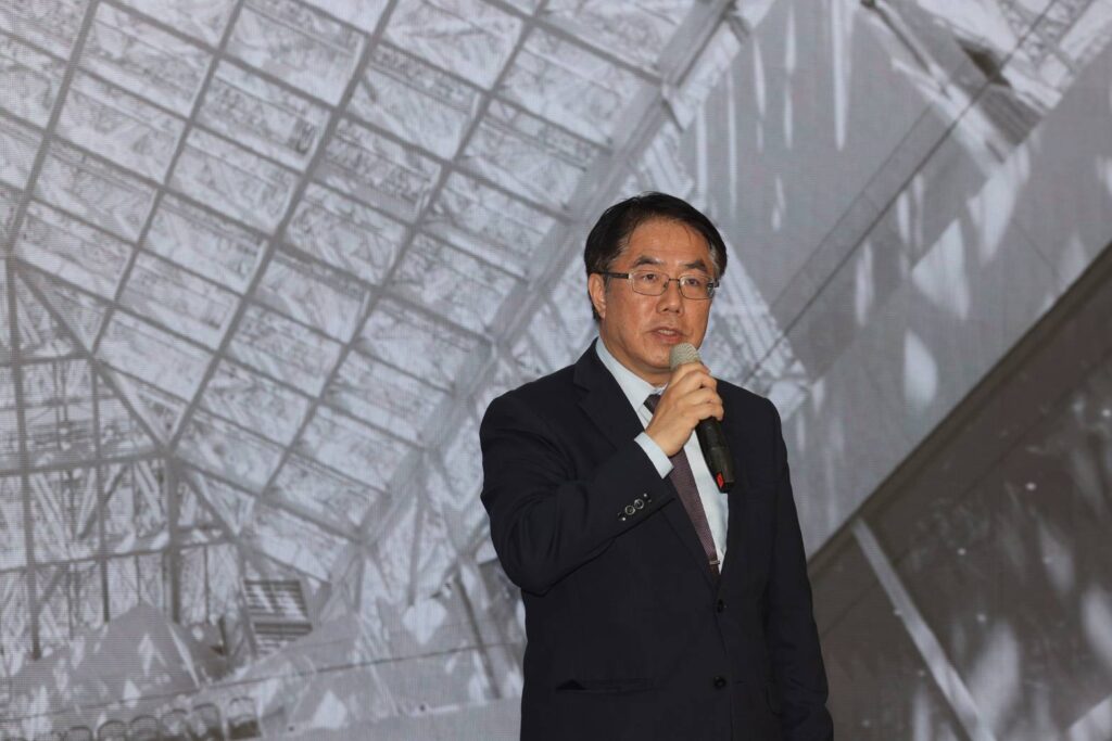 ▲臺南市長黃偉哲認為在各界的支持下，臺南國家美術館籌備處揭牌，將對臺灣的藝術發展起了指標性作用。（圖/文化部 提供）
