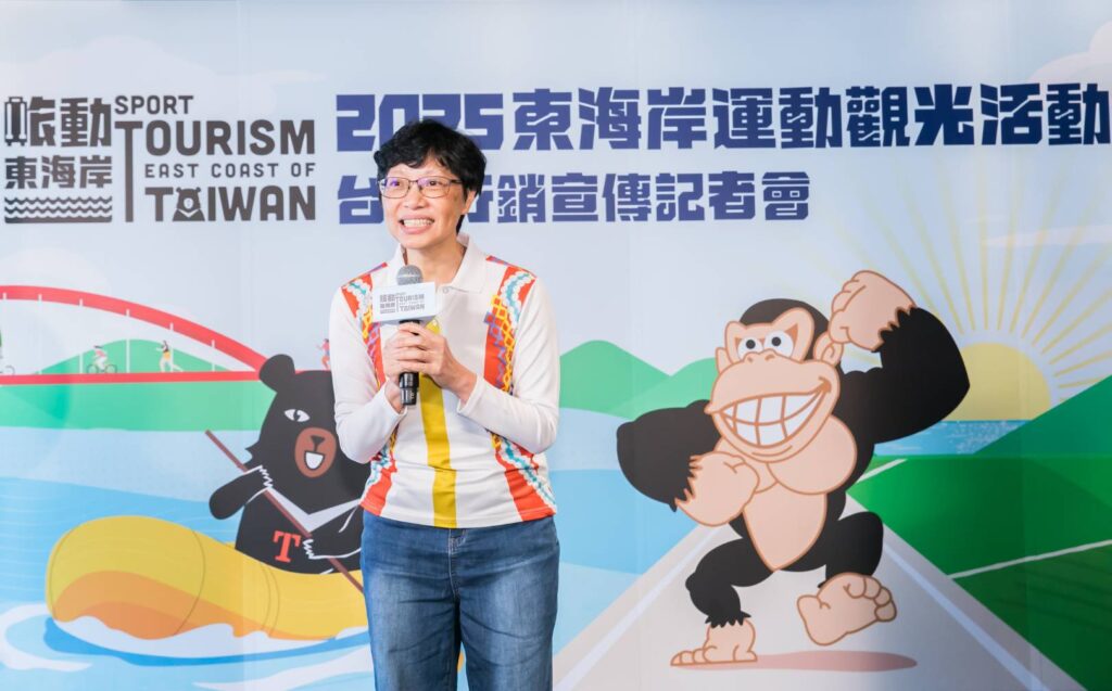 ▲東管處林維玲處長期許大家參加東海岸活動,開創新的身心體驗。(圖/觀光署 提供)