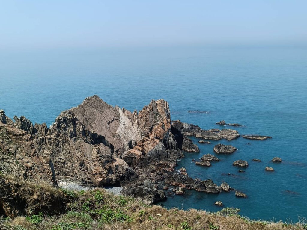 ▲馬祖的山海相連美景，令人驚艷及陶醉。（記者 辛澎祥/攝）