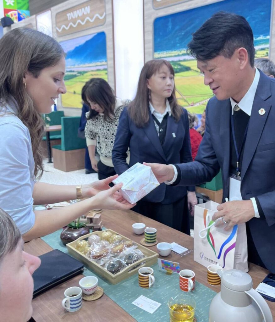 ▲德國柏林旅展的活動現場，成為宣傳台灣精緻旅遊的場域。（圖/觀光署 提供）