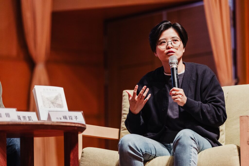 著作甫獲美國翻譯文學大獎的作家楊双子，是臺文基地首位駐村作家。（圖/臺灣文學館提供）