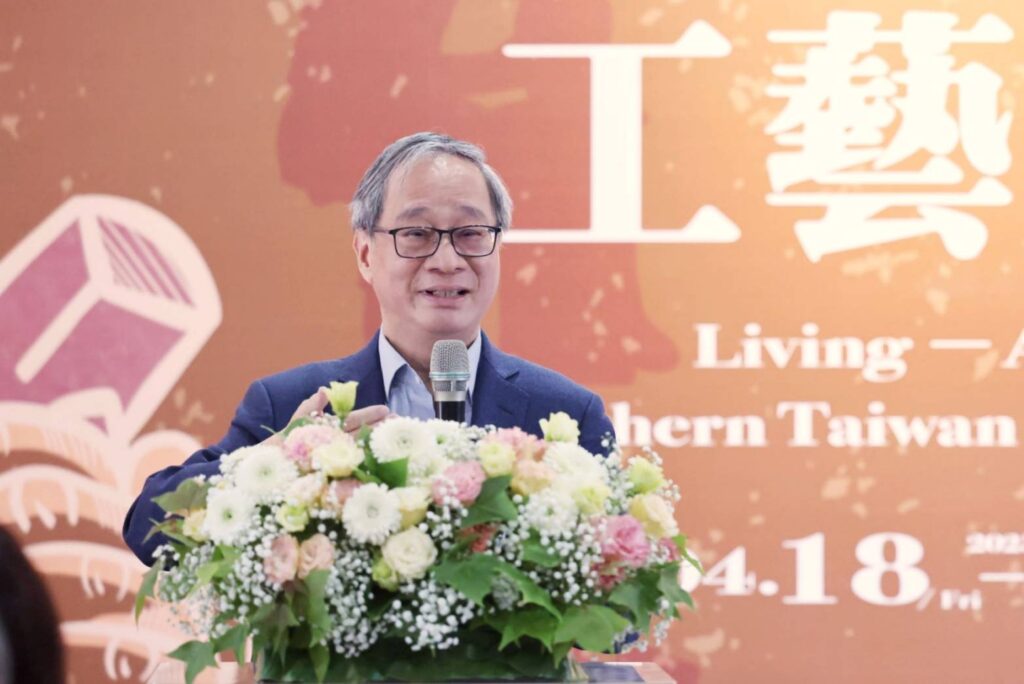 ▲文化部長李遠致詞時表達對南臺灣工藝大展所呈現民間多元文化發展面貌予以肯定。（圖/文化部 提供）