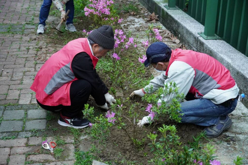 ▲北臺8縣市為世界地球日推植樹活動。(圖/新北市農業局 提供)