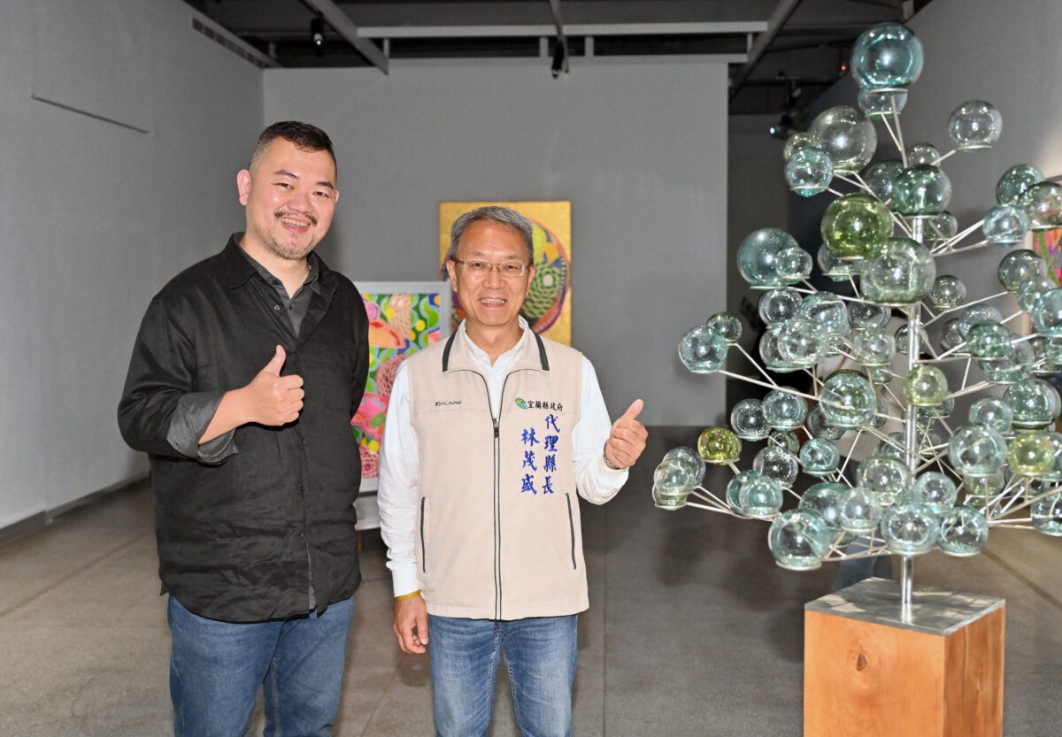 藝術與自然共融交織   幸福島–曾雍甯個展正式開幕