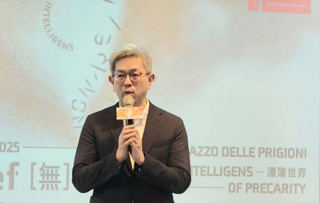▲成功大學助理副校長吳秉聲強調成大建築系的資源整合與整體合作，為此案付出極大心力。（記者 辛澎祥/攝）