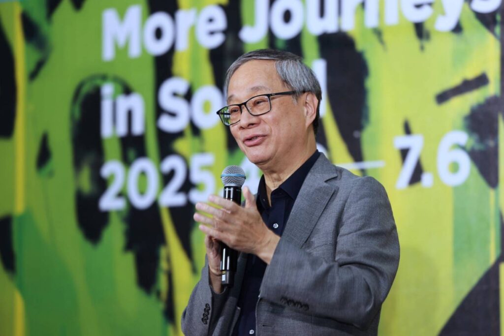 ▲文化部長李遠致詞時表達對此國際性展覽表達歡迎與肯定。（圖/文化部 提供）