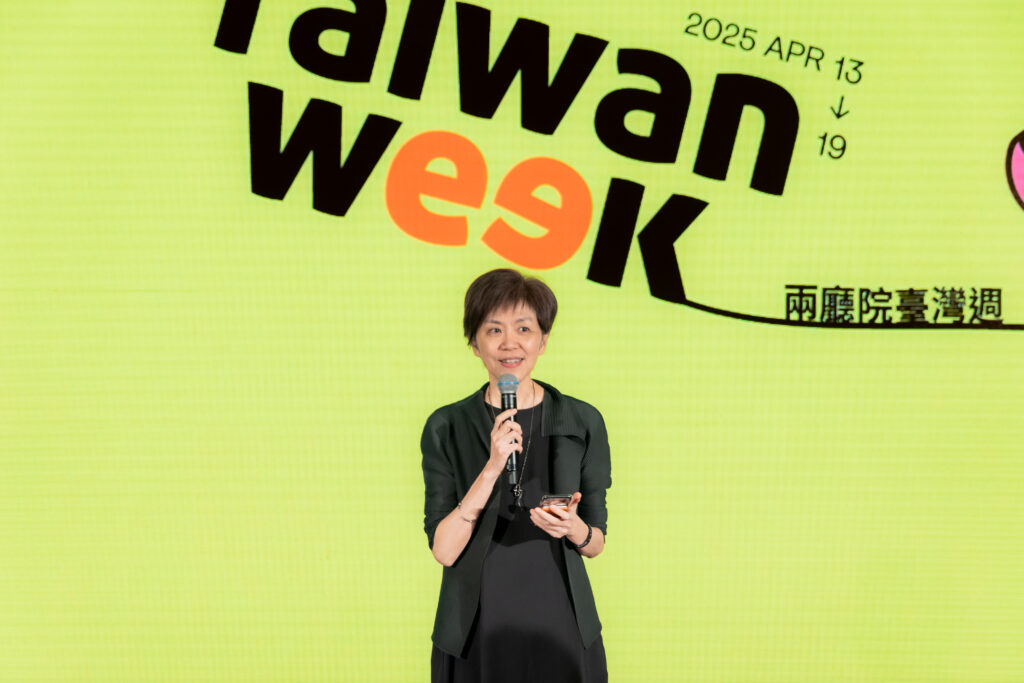 國家兩廳院藝術總監劉怡汝表示，希望藉由Taiwan Week的活動成為彼此最重要的夥伴，一起同行。（圖/兩廳院提供）