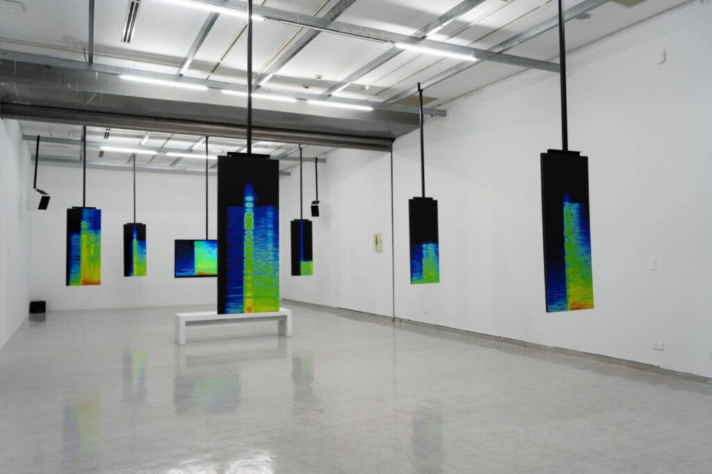 ▲展場展出中的前衛作品。（圖/文化部 提供）