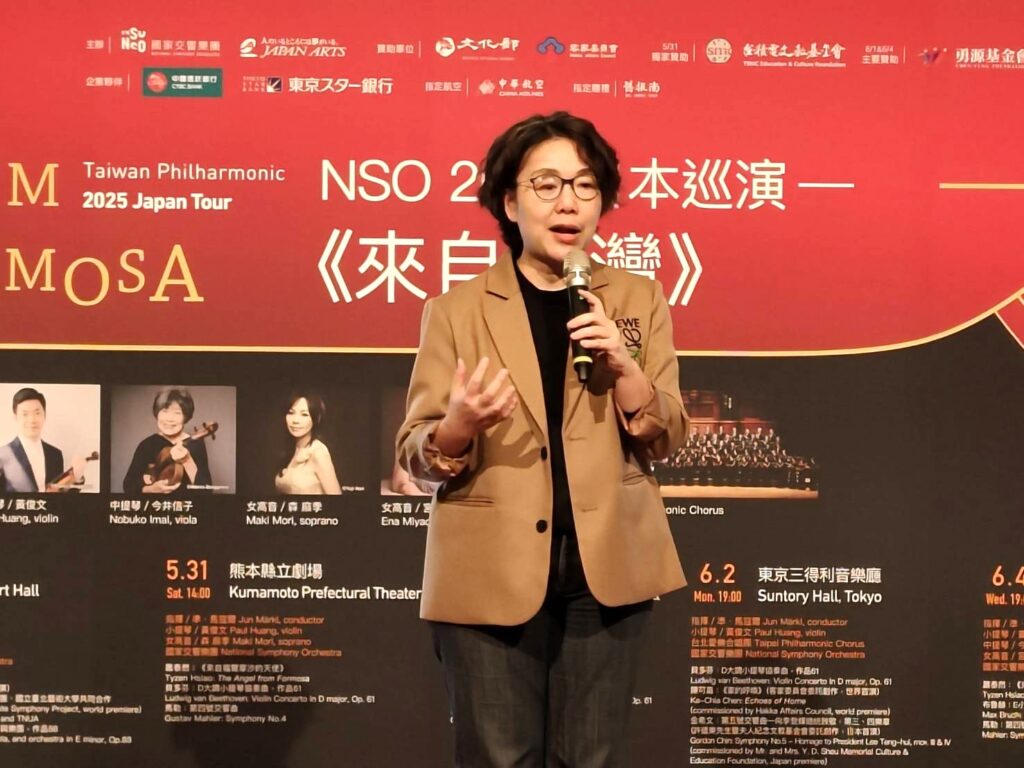 文化部王時思次長致詞。（記者 陳安婷/攝）