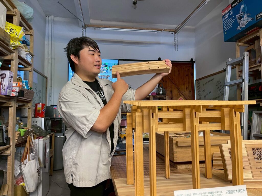 台灣義築協會高宏奕老師介紹國產木構材研製秘辛。（圖/國父紀念館提供）