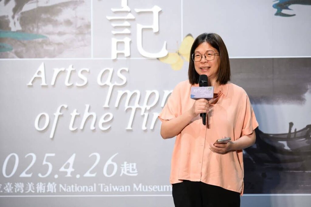 ▲國美館館長陳貺怡指出，此次常設展整呈現臺灣美術史脈絡的重要展出，意義重大。（圖/文化部 提供）
