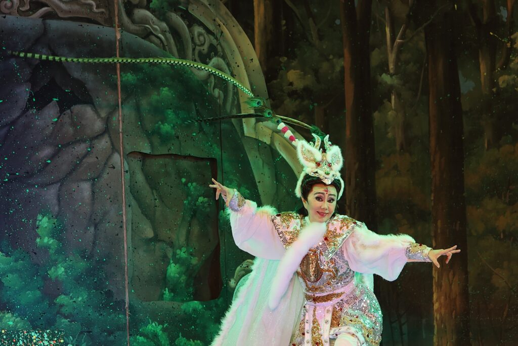 明華園當家小生孫翠鳳演出。(圖/文化局提供)