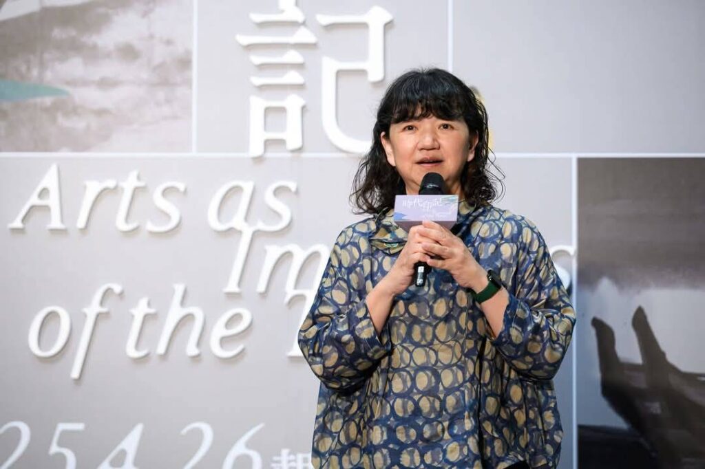 ▲文化部次長李靜慧致詞時表達對此展所寓存正面意義的重視。（圖/文化部 提供）