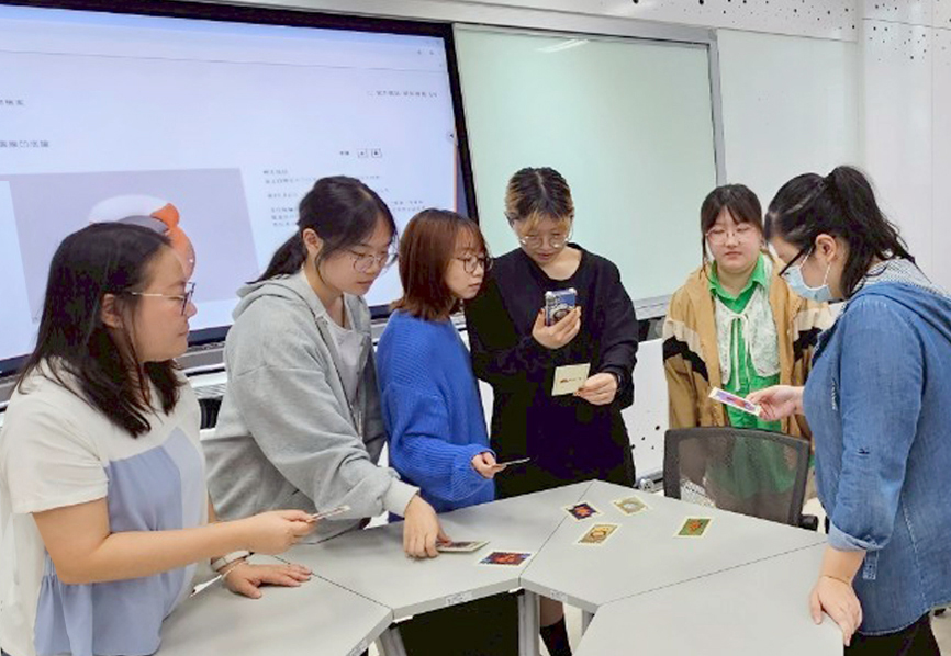 十三行博物館與致理科技大學多媒體設計系師生合作，聯手推出「十三行尋寶趣」。（圖/文化局提供）