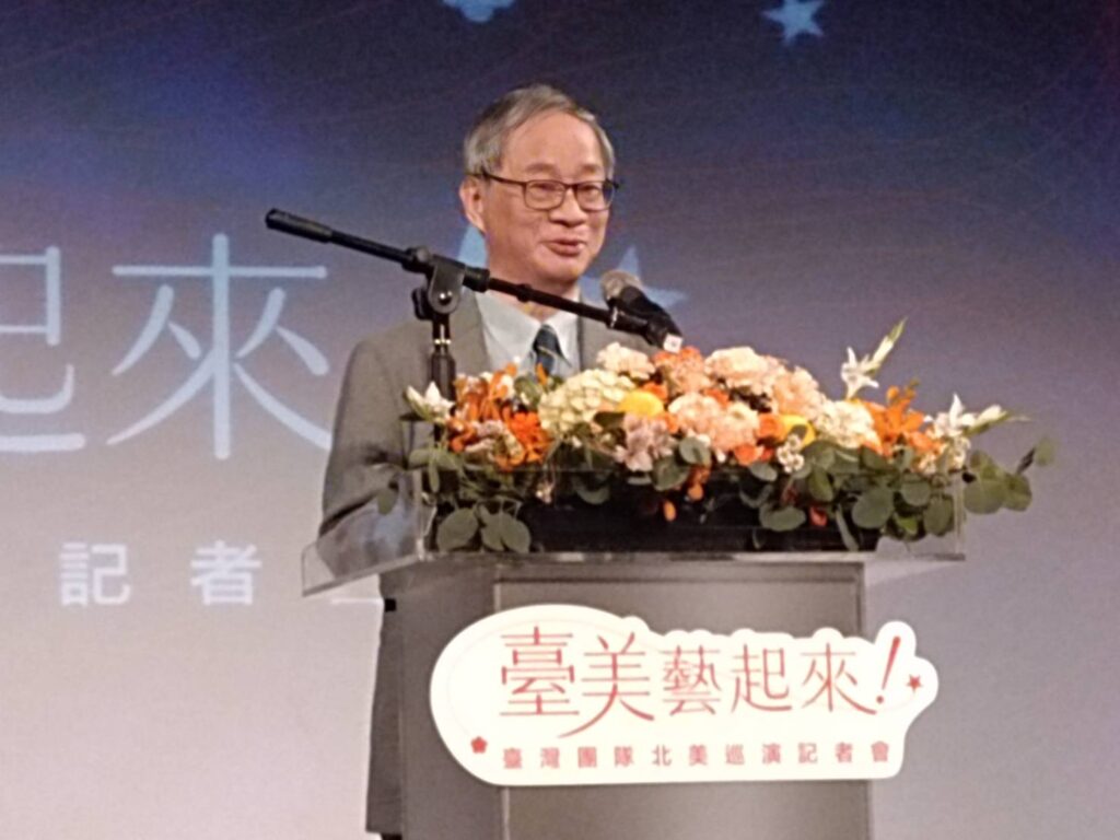 ▲文化部長李遠勉勵將受邀赴美演出的演出團體，將以國家隊的姿態在國際發光。（記者 辛澎祥/攝）