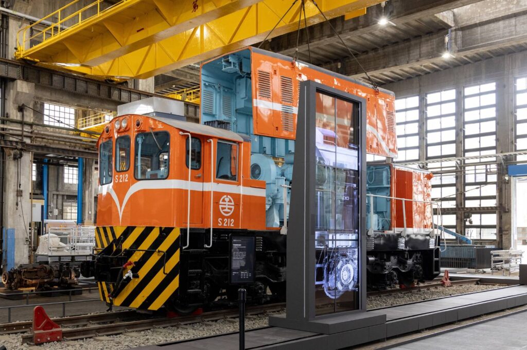 ▲國家鐵道博物館設置了許多以火車為主體的物件，有極為久遠的歷史記憶。（圖/文化部 提供）