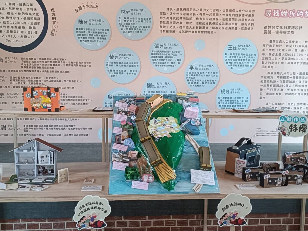 ▲特優的立體作品，成為展場焦點。（記者 辛澎祥/攝）