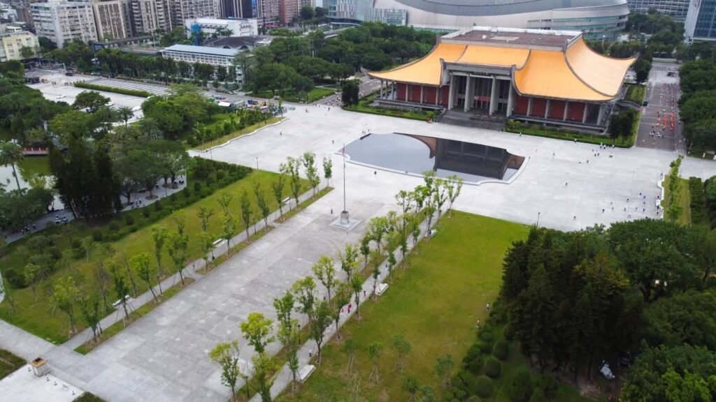 ▲國館的1期景觀完工後，呈現園區在視覺與體驗上的知性之美，為民眾帶來諸多的親近感。（圖/國父紀念館 提供）