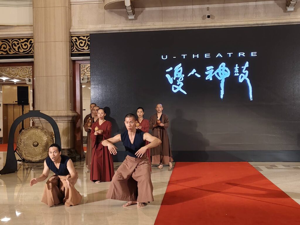 優人神鼓9月歐洲巡演,彰顯出臺灣蘊藏的文化軟實力。(記者 陳安婷/攝)