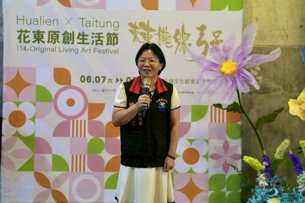 ▲花蓮縣政府文化局代理局長曾之妤,肯定活動為民眾所帶來的生活美學與正面效益。(圖/臺東生活美學館 提供)